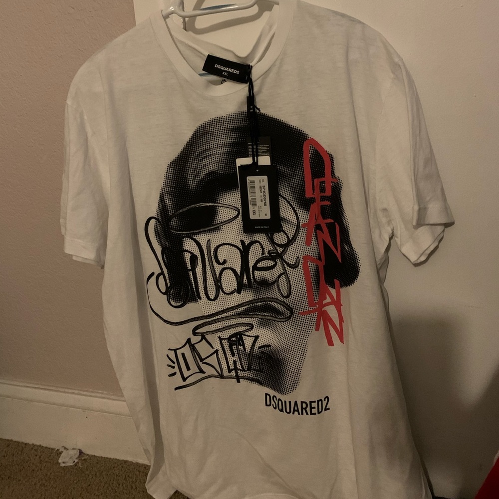 White Dsquared2 T-shirt